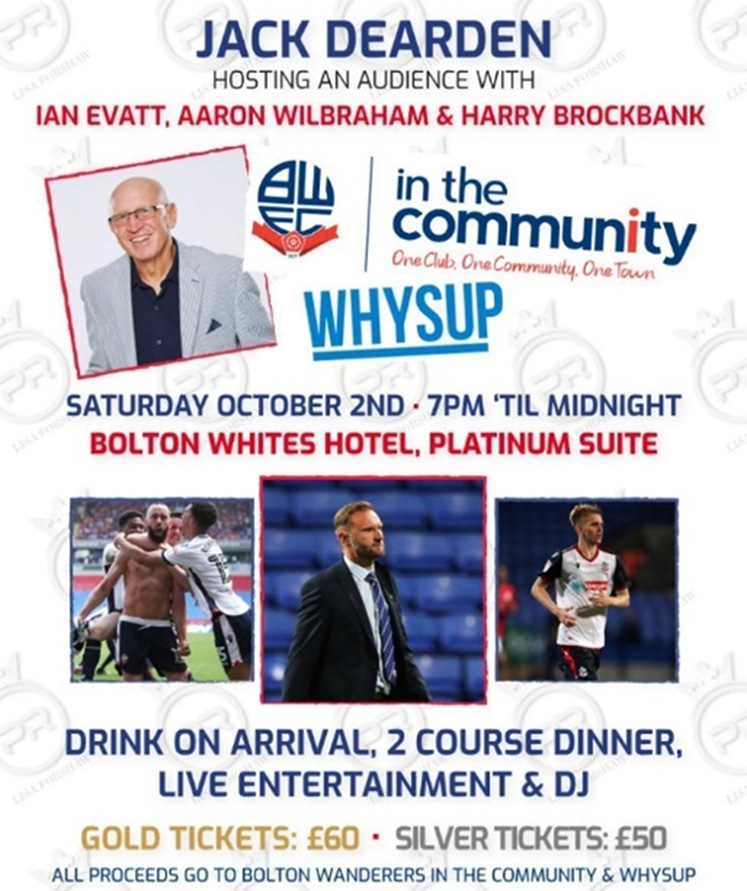 BWFCST Charity Evening Flyer