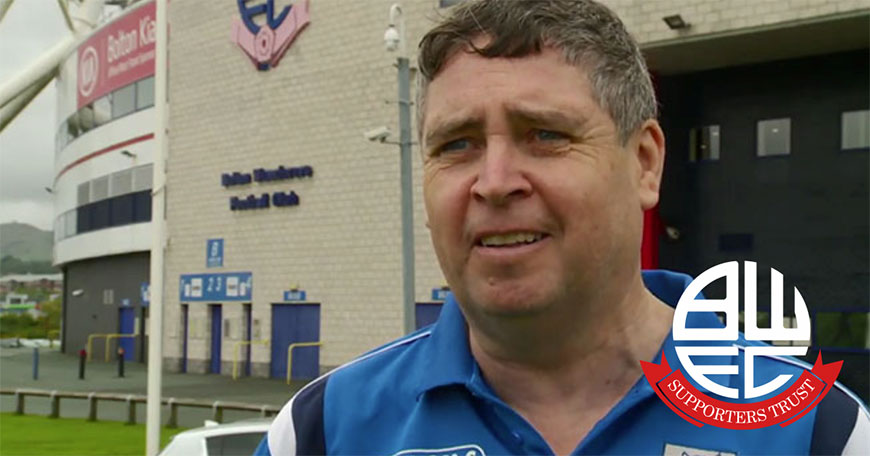 Roger Allanson BWFCST Interviewed on Granada Reports