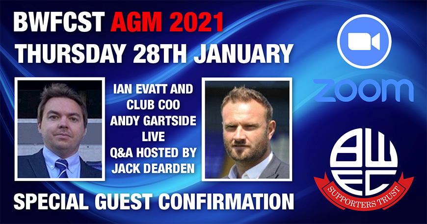 Upcoming AGM – Special Guest Confirmation