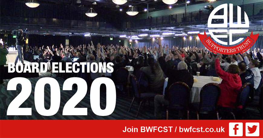 BWFCST BOARD ELECTIONS (2020) – Information Update