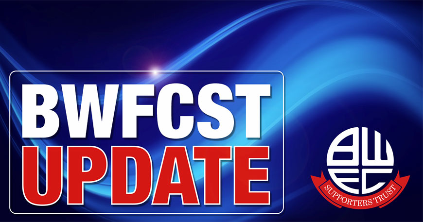 Email to Members – Update from the BWFCST Board